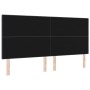 Cabezal LED Gris Oscuro 100 cm Terciopelo de , Cabeceros y pies de cama - Ref: Foro24-3338470, Precio: 156,80 €, Descuento: %