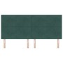 Cabezal LED Verde Oscuro 100 cm Terciopelo de , Cabeceros y pies de cama - Ref: Foro24-3338472, Precio: 156,80 €, Descuento: %