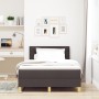 Cama con base de muelles con colchón marrón oscuro 120x200 cm de tela de , Camas y somieres - Ref: Foro24-3338835, Precio: 37...