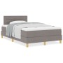 Cama Box Spring con Colchón Topo 120x200 cm Tela de , Camas y somieres - Ref: Foro24-3338836, Precio: 370,37 €, Descuento: %