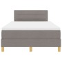 Cama Box Spring con Colchón Topo 120x200 cm Tela de , Camas y somieres - Ref: Foro24-3338836, Precio: 370,37 €, Descuento: %