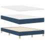 Cama con Somier y Colchón Azul 120x200 cm Tela de , Camas y somieres - Ref: Foro24-3338838, Precio: 405,43 €, Descuento: %