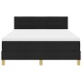 Cama Box Spring con Colchón Negra 140x200 cm Tela de , Camas y somieres - Ref: Foro24-3338848, Precio: 458,98 €, Descuento: %