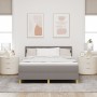Cama con Base de Resortes y Colchón Taupe 160x200 cm Tela de , Camas y somieres - Ref: Foro24-3338857, Precio: 501,07 €, Desc...
