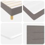 Cama con Base de Resortes y Colchón Taupe 160x200 cm Tela de , Camas y somieres - Ref: Foro24-3338857, Precio: 501,07 €, Desc...