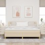 Cama con Box Spring con Colchón Crema 180x200 cm Tela de , Camas y somieres - Ref: Foro24-3338865, Precio: 572,69 €, Descuent...