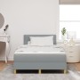 Cama con Base de Caja con Colchón Gris Claro 120x200 cm Tela de , Camas y somieres - Ref: Foro24-3338909, Precio: 392,09 €, D...
