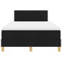 Cama con Box Spring con Colchón Negra 120x200 cm Tela de , Camas y somieres - Ref: Foro24-3338911, Precio: 390,54 €, Descuent...