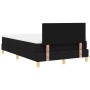 Cama con Box Spring con Colchón Negra 120x200 cm Tela de , Camas y somieres - Ref: Foro24-3338911, Precio: 390,54 €, Descuent...