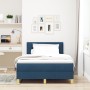 Cama con Somier con Colchón Azul 120x200 cm Tela de , Camas y somieres - Ref: Foro24-3338915, Precio: 405,54 €, Descuento: %