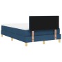 Cama con Somier con Colchón Azul 120x200 cm Tela de , Camas y somieres - Ref: Foro24-3338915, Precio: 405,54 €, Descuento: %
