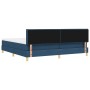 Cama Box Spring con Colchón Azul 200x200 cm Tela de , Camas y somieres - Ref: Foro24-3338950, Precio: 615,10 €, Descuento: %