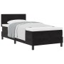 Cama con Somier y Colchón Negra 100x200 cm de Terciopelo de , Camas y somieres - Ref: Foro24-3339154, Precio: 302,61 €, Descu...