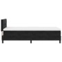 Cama con Somier y Colchón Negra 100x200 cm de Terciopelo de , Camas y somieres - Ref: Foro24-3339154, Precio: 302,61 €, Descu...
