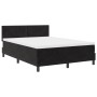 Cama Box Spring con colchón Negro 140x200 cm Terciopelo de , Camas y somieres - Ref: Foro24-3339178, Precio: 418,65 €, Descue...