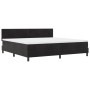 Cama Box Spring con Colchón Negro 200x200 cm Terciopelo de , Camas y somieres - Ref: Foro24-3339196, Precio: 575,06 €, Descue...