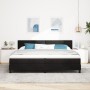 Cama Box Spring con Colchón Negro 200x200 cm Terciopelo de , Camas y somieres - Ref: Foro24-3339196, Precio: 575,06 €, Descue...