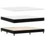 Cama Box Spring con Colchón Negro 200x200 cm Terciopelo de , Camas y somieres - Ref: Foro24-3339196, Precio: 575,06 €, Descue...