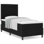 Cama con Box Spring con Colchón Negra 90x200 cm Tela de , Camas y somieres - Ref: Foro24-3339282, Precio: 345,76 €, Descuento: %