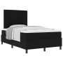 Cama tipo Box Spring con Colchón Negra 120x200 cm Tela de , Camas y somieres - Ref: Foro24-3339303, Precio: 460,03 €, Descuen...
