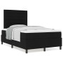 Cama tipo Box Spring con Colchón Negra 120x200 cm Tela de , Camas y somieres - Ref: Foro24-3339303, Precio: 460,03 €, Descuen...