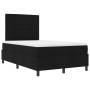 Cama tipo Box Spring con Colchón Negra 120x200 cm Tela de , Camas y somieres - Ref: Foro24-3339303, Precio: 460,03 €, Descuen...