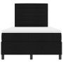 Cama tipo Box Spring con Colchón Negra 120x200 cm Tela de , Camas y somieres - Ref: Foro24-3339303, Precio: 460,03 €, Descuen...