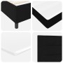 Cama tipo Box Spring con Colchón Negra 120x200 cm Tela de , Camas y somieres - Ref: Foro24-3339303, Precio: 460,03 €, Descuen...