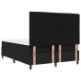 Cama con Base de Muelles y Colchón Negra 140x200 cm Tela de , Camas y somieres - Ref: Foro24-3339317, Precio: 522,02 €, Descu...