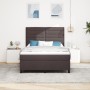 Cama con Box Spring y Colchón Gris Oscuro 140x200 cm Tela de , Camas y somieres - Ref: Foro24-3339318, Precio: 511,29 €, Desc...