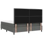 Cama con Base de Muelles con Colchón Gris Oscuro Super King Tela de , Camas y somieres - Ref: Foro24-3339330, Precio: 655,17 ...