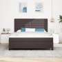 Cama Box Spring con Colchón Gris Oscuro Super King de Tela de , Camas y somieres - Ref: Foro24-3339332, Precio: 630,79 €, Des...