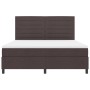 Cama Box Spring con Colchón Gris Oscuro Super King de Tela de , Camas y somieres - Ref: Foro24-3339332, Precio: 630,79 €, Des...