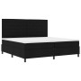 Cama con Somier y Colchón Negra 200x200 cm Tela de , Camas y somieres - Ref: Foro24-3339338, Precio: 677,38 €, Descuento: %