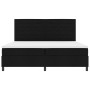 Cama con Somier y Colchón Negra 200x200 cm Tela de , Camas y somieres - Ref: Foro24-3339338, Precio: 677,38 €, Descuento: %