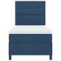 Cama con Box Spring Azul 100x200 cm Tela de , Camas y somieres - Ref: Foro24-3339370, Precio: 380,45 €, Descuento: %