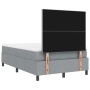 Cama con somier y colchón gris claro 120x200 cm de tela de , Camas y somieres - Ref: Foro24-3339378, Precio: 415,22 €, Descue...