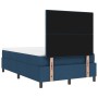 Cama con base de resortes azul 120x200 cm tela de , Camas y somieres - Ref: Foro24-3339384, Precio: 448,12 €, Descuento: %