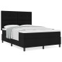 Cama con Somier con Colchón Negra 140x200 cm Tela de , Camas y somieres - Ref: Foro24-3339394, Precio: 505,77 €, Descuento: %