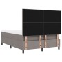 Cama con Base de Muelles y Colchón Taupe 140x200 cm Tela de , Camas y somieres - Ref: Foro24-3339396, Precio: 527,79 €, Descu...