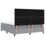 Cama con Box Spring con Colchón Gris Claro Super King Tela de , Camas y somieres - Ref: Foro24-3339406, Precio: 625,23 €, Des...