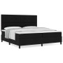 Cama con Base y Colchón Negro 200x200 cm Tela de , Camas y somieres - Ref: Foro24-3339415, Precio: 670,41 €, Descuento: %