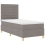 Cama con Box Spring con Colchón Taupe 100x200 cm Tela de , Camas y somieres - Ref: Foro24-3339522, Precio: 376,24 €, Descuent...
