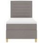 Cama con Box Spring con Colchón Taupe 100x200 cm Tela de , Camas y somieres - Ref: Foro24-3339522, Precio: 376,24 €, Descuent...