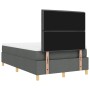 Cama con Somier Gris Oscuro 120x200 cm Tela de , Camas y somieres - Ref: Foro24-3339533, Precio: 409,75 €, Descuento: %