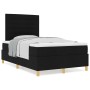 Cama con Base de Resortes Negra 120x200 cm Tela de , Camas y somieres - Ref: Foro24-3339534, Precio: 418,67 €, Descuento: %