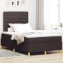 Cama con Somier con Colchón Marrón Oscuro 120x200 cm Tela de , Camas y somieres - Ref: Foro24-3339535, Precio: 397,64 €, Desc...