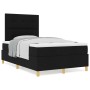 Cama con Box Spring y Colchón Negra 120x200 cm Tela de , Camas y somieres - Ref: Foro24-3339611, Precio: 414,52 €, Descuento: %
