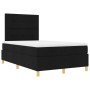 Cama con Box Spring y Colchón Negra 120x200 cm Tela de , Camas y somieres - Ref: Foro24-3339611, Precio: 414,52 €, Descuento: %