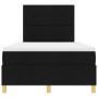 Cama con Box Spring y Colchón Negra 120x200 cm Tela de , Camas y somieres - Ref: Foro24-3339611, Precio: 414,52 €, Descuento: %